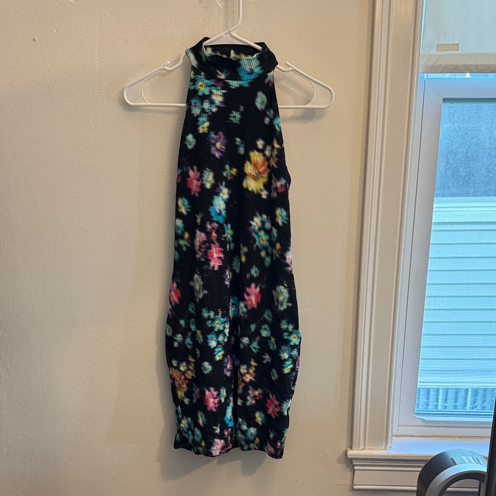 Floral Halter Dress